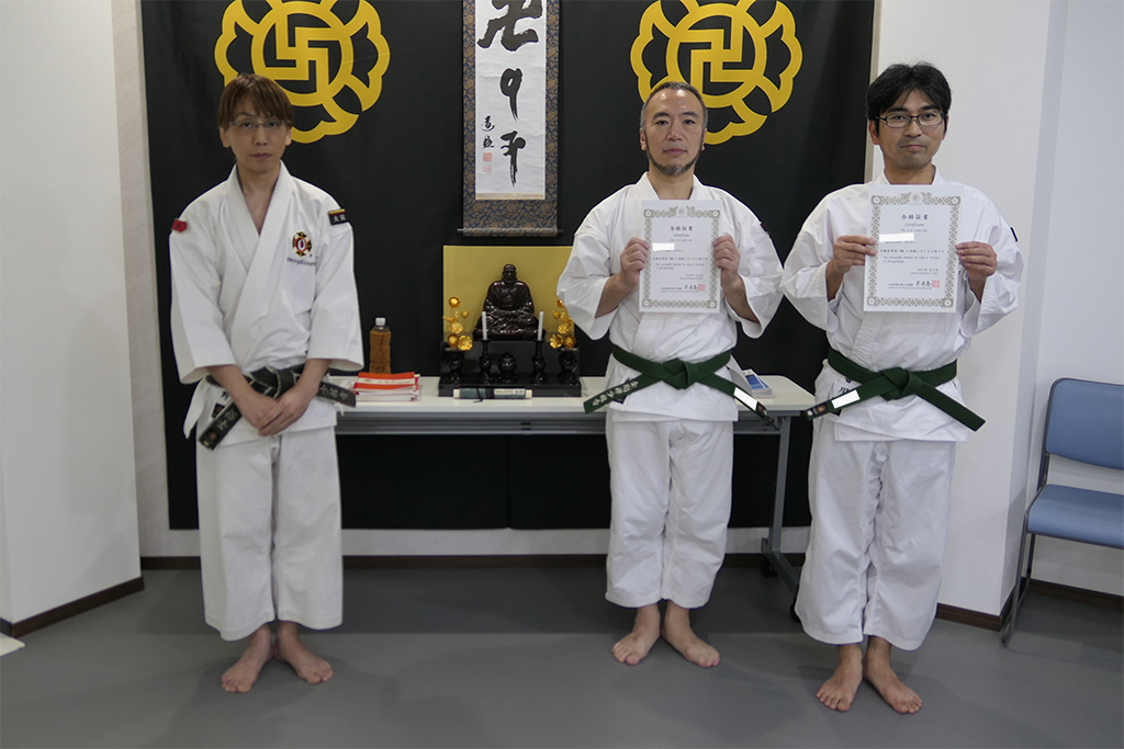 ■修練レポ■ 1,2,3月度允可状・合格証書授与式